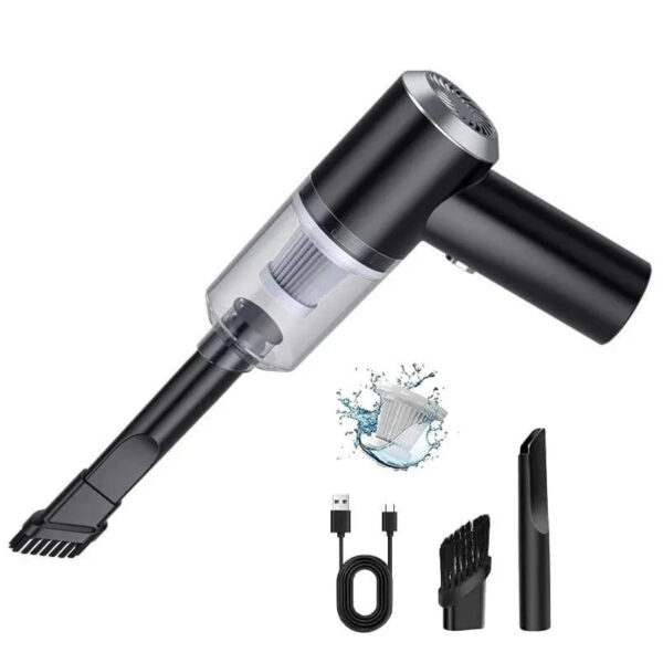 1Pc Cordless Car Vacuum Cleaner Portable Handheld Vacuum